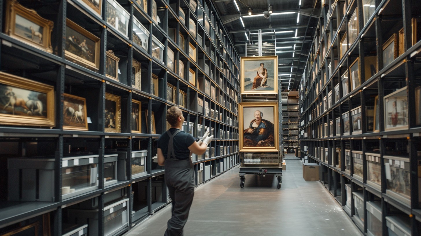 Art investment storage
