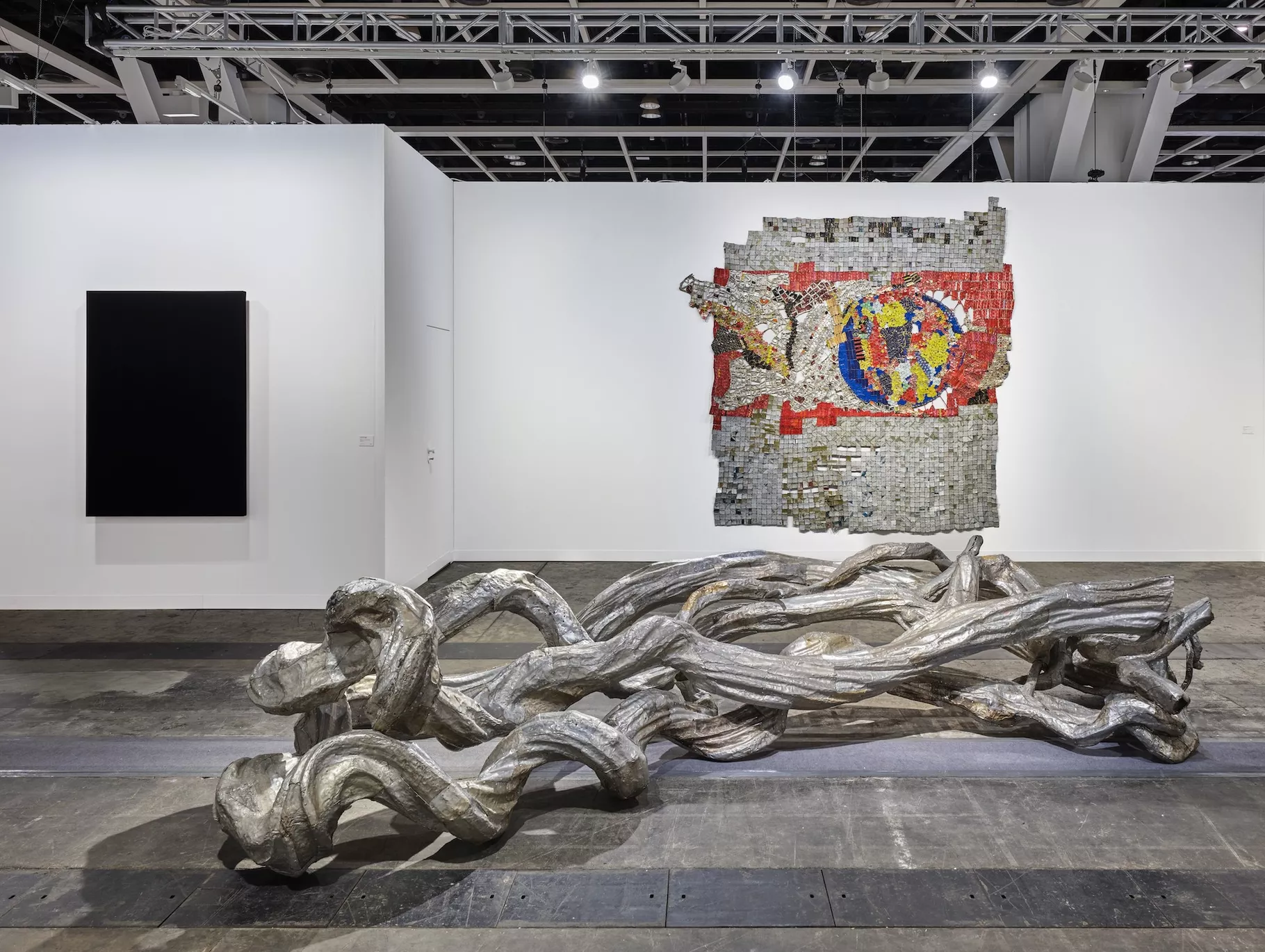 Installation view of Axel Vervoordt Gallery’s stand at Art Basel Hong Kong 2025. Courtesy of Axel Vervoordt.