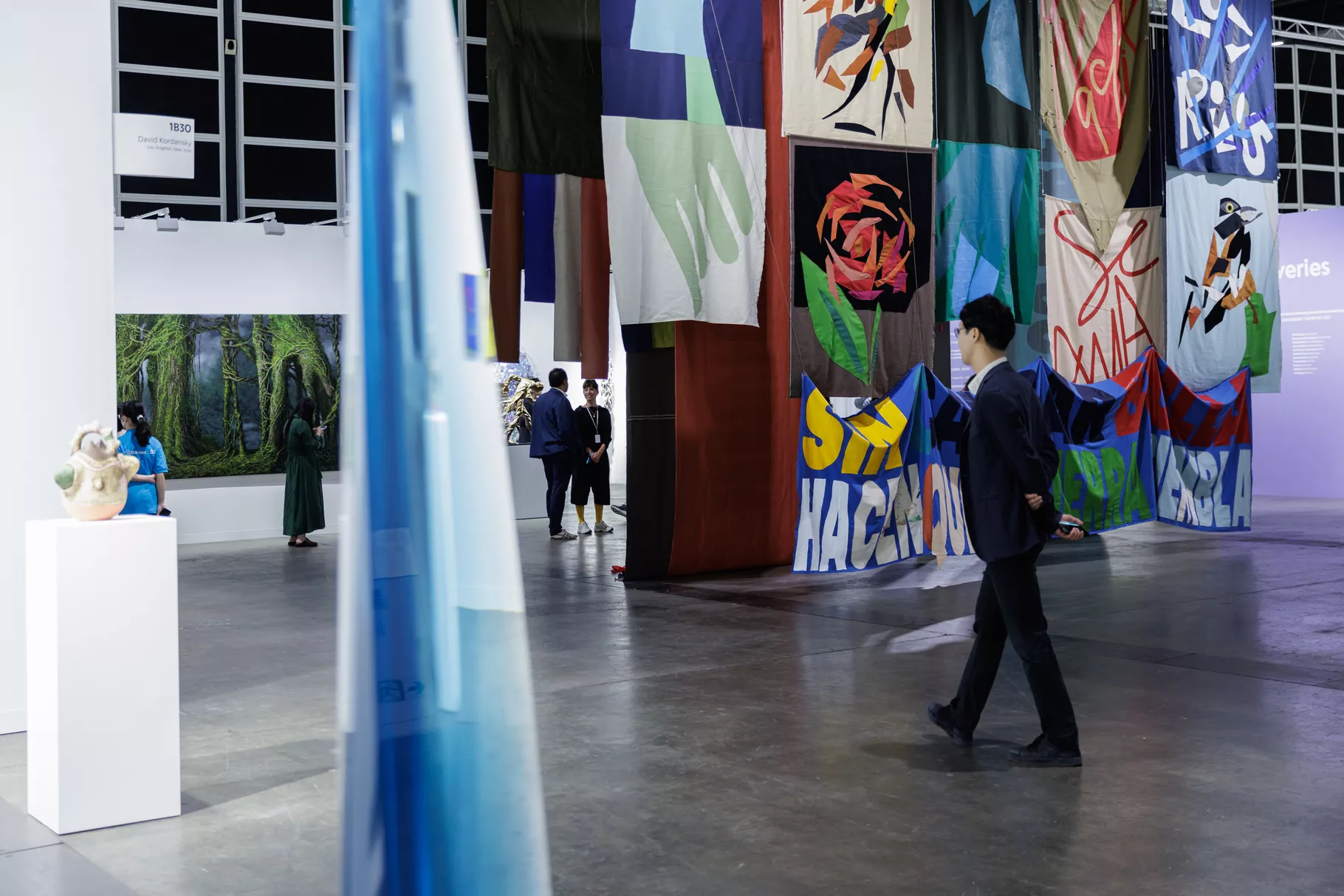 Interior view of Art Basel Hong Kong 2025. Image courtesy of Art Basel.